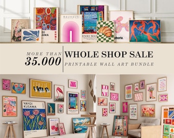 35,000+ Mega Art Print Set: Eclectic Maximalist Gallery (Digital Download)