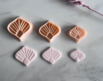 Shell Fan Shape Polymer Clay Jewellery Cutter