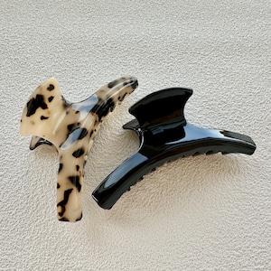 Tortoiseshell Hair Claws,Women Hair Accessory,Vintage Hair Claw,Hair Jewelry,Large Hair Clip,Hair Decoration,Acetate Hair Clip,Hair Claw