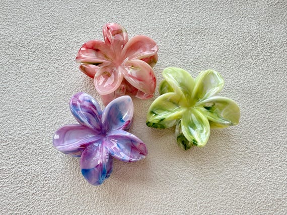 Unique Texture Flowers Hairclips Amazon.com : Paderison 20Pcs Rhinestone Hair Clips and  main image 3