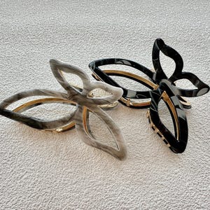 Acetate Hair Clip,Claw For Long Hair,Butterfly Hair Claw,Hair Claw Clip,Girlish Hair Clip,Hair Jewelry,Minimalist Hair Clip,Hair Accessories