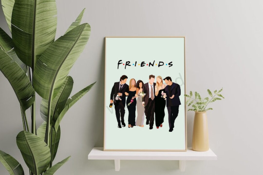 Friends Print Friends TV Show Print Friends Poster - Etsy