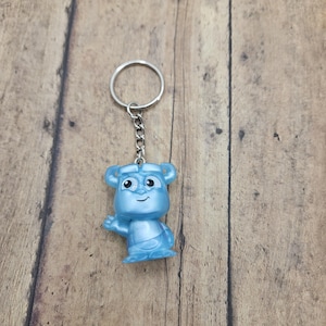 Sulley from Disney&#39;s Monster inc. Disney Doorables Handmade Keychain