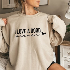 Funny Wiener Dog Dachshund Gift for Dog Mom Gifts for Dog Lover Gift,New Puppy Mom Gift, Dog Mama Sweatshirt,Dog Mom Sweater,Dog Parent Gift