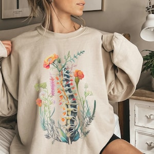 Chiropractic Sweatshirt Hoodie Graduation Gift for PT Physio Nurse Sweater,Chiropractor Gift Shirts,Medical Graduation Gift,Spine Sweatshirt
