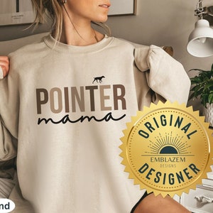 German Shorthaired Pointer Gifts, GSP Shirt, Pointer Mama Shirt, GSP Mom Shirt, Dog Mom Sweatshirt, Dog Mama Sweater, GSP Sweater Gifts