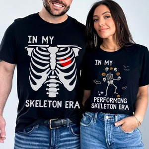 Funny Retro Family Matching Era Halloween Shirt Couple Matching Group Halloween Shirt,Sibling Matching Halloween Group Halloween Costume