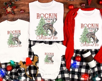 Howdy Christmas Shirt, Matching Family Shirts,Western Christmas,Couple Western Shirt,Cowboy Christmas Gift,Country Christmas,Rodeo Christmas