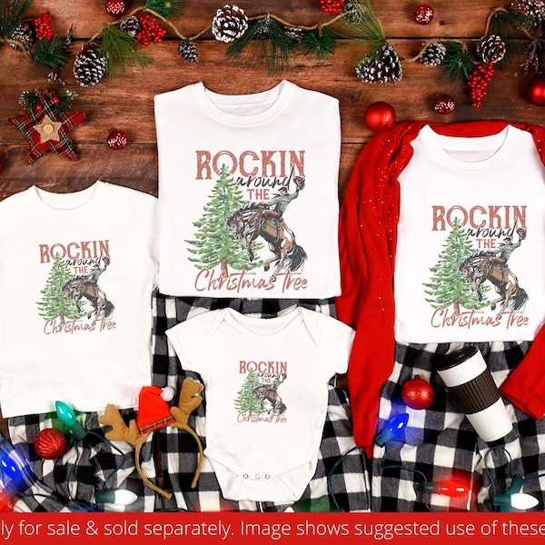 Howdy Christmas Shirt, Matching Family Shirts,Western Christmas,Couple Western Shirt,Cowboy Christmas Gift,Country Christmas,Rodeo Christmas