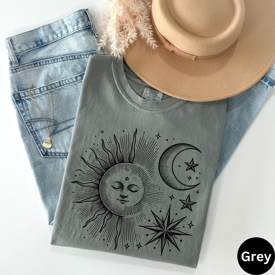 Mystic Night Celestial Print Shirt