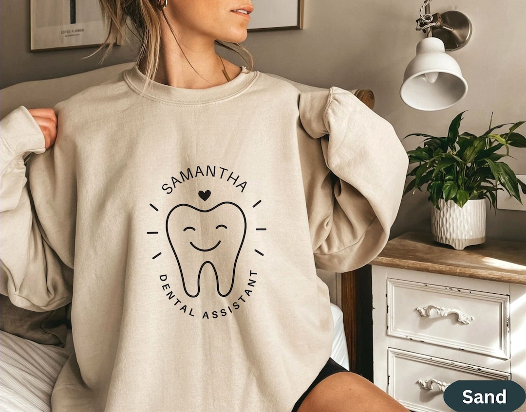 Dental Office Shirts CUSTOM Dental Sweatshirt Dental Etsy
