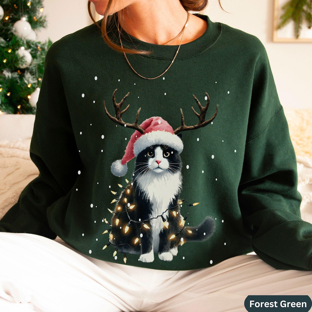 cat christmas sweater dress Cat Clothes Christmas Sweater Red