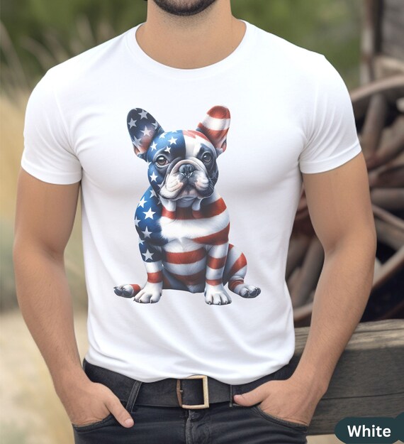 French Bulldog American Flag Shirt Usa Patriotic Dog Gift French Bulldog American Flag Shirt Usa Patriotic Dog Gift