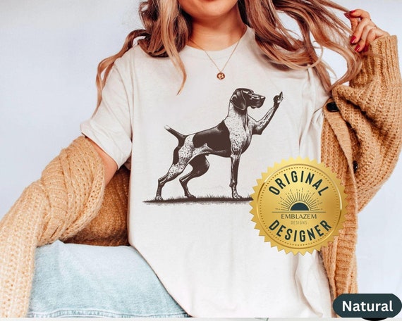 Rude Pointer Dog Shirt, Asshole German Shorthair Pointer Dog Person Shirt, GSP Gift For Dog Dad, Hunting Dogs Tshirt, Christmas Gift Him