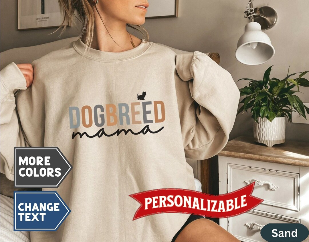 Custom Dog Breed Gift, Customized Dog Breed Sweatshirt, Terrier Pointer