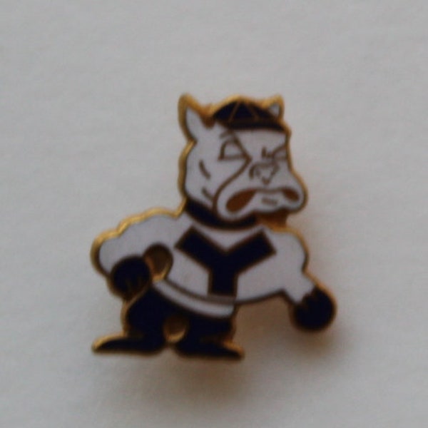 Vintage Yale University Bulldog Lapel Pin