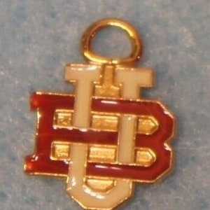 Boston University Letters Charm for a Bracelet