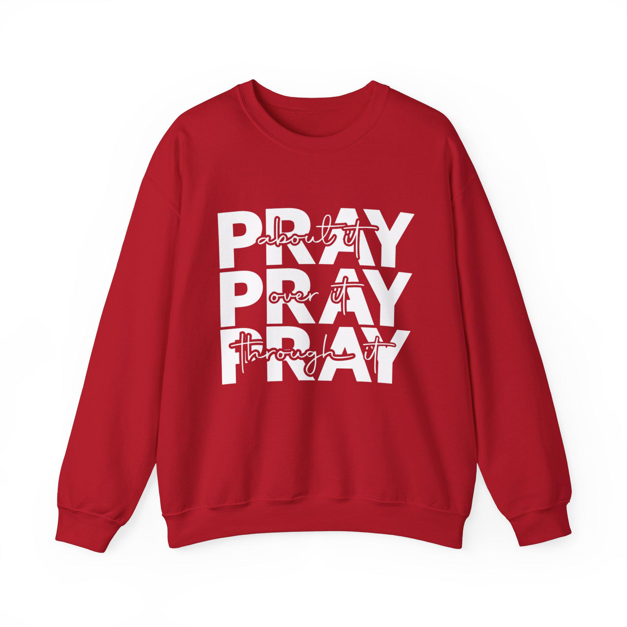 Pray Over It Crewneck Sweatshirt - Etsy