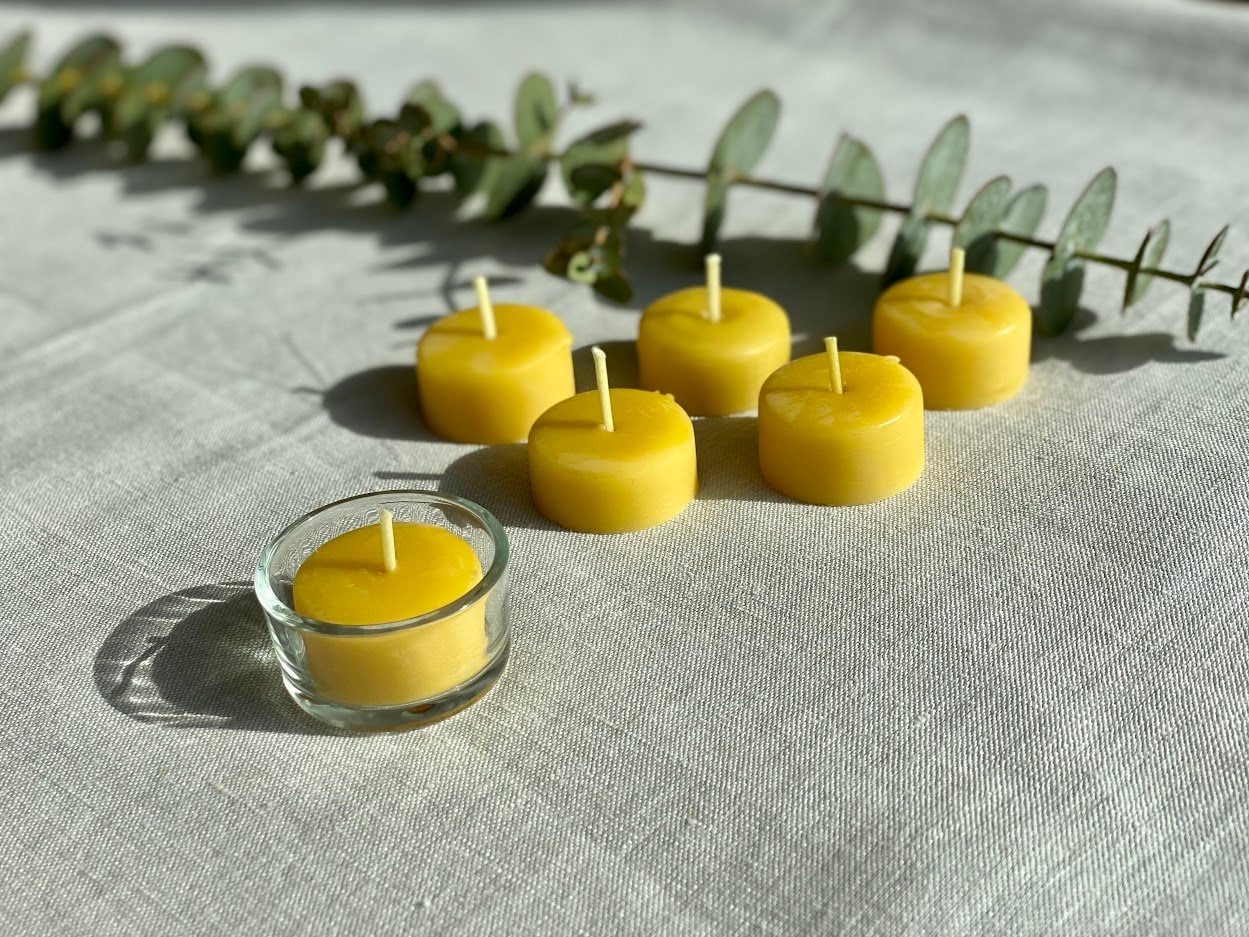 Refillable oil tea lights online