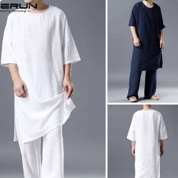 yoga magician kaftan for man/ soft linen fabric/ man and woman dress/ summer dress/ comfortable yoga dress/ night dress/ kaftan for man dres