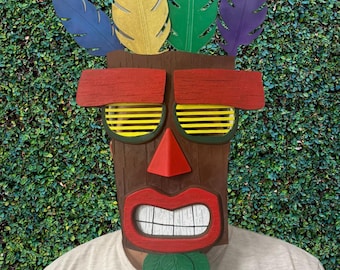 Aku Aku Crash Bandicoot Art Print - Etsy