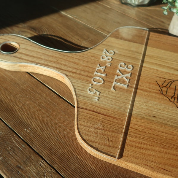 Serving Tray Handle Template Etsy