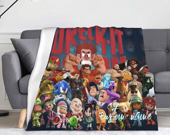 Wreck it ralph blanket sale