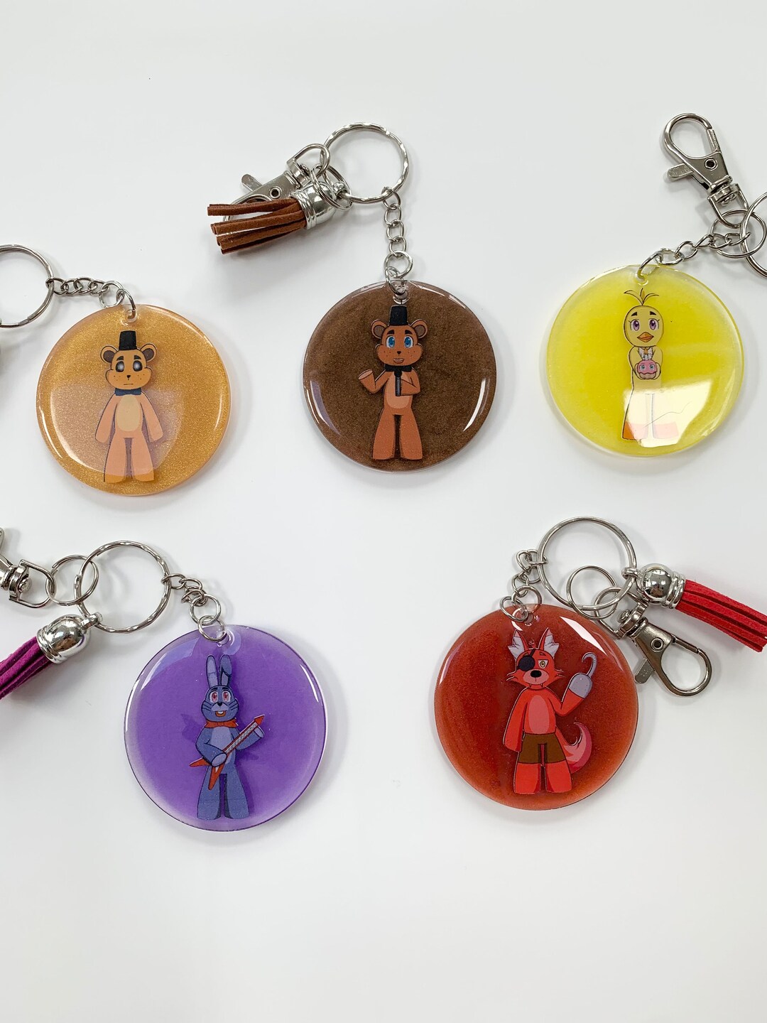 Five Nights at Freddys Keychains for FNAF Fans. Etsy