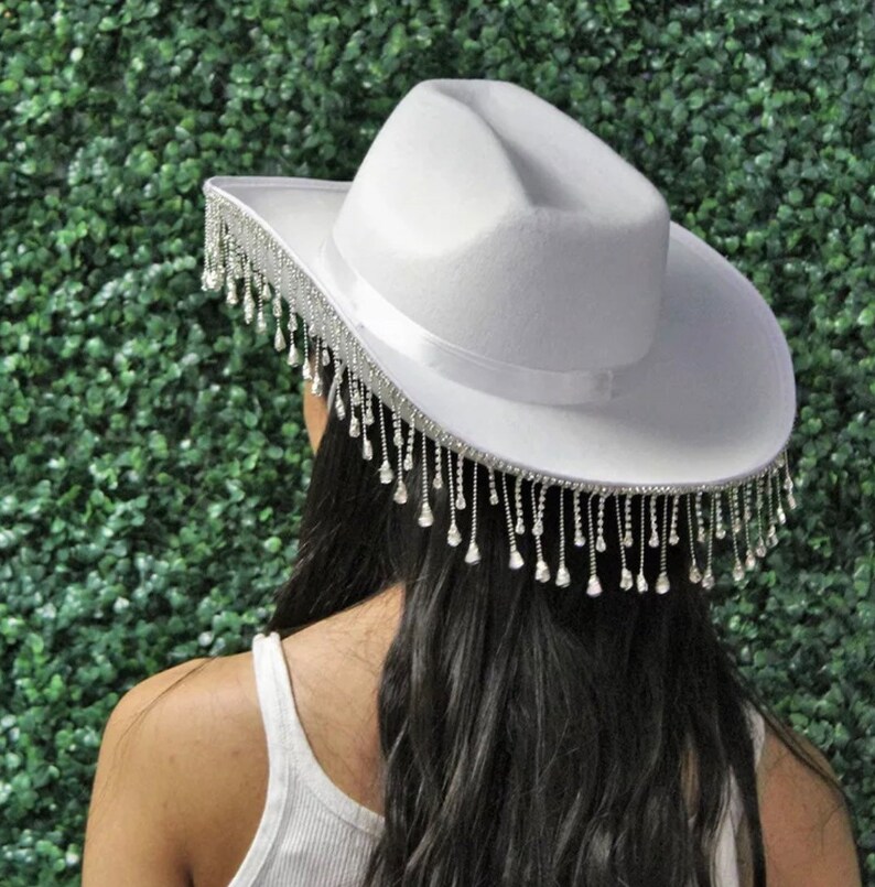 Diamond Cowboy Hat Etsy