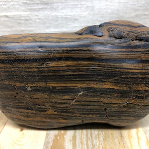 15oz Banded Iron Formation, Genesis Stone, Viewing Stone Rock Art! FL-00-H