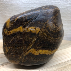 Banded Iron Formation Stone: Genesis Seer Stone, Home Decor (1lb 4oz)