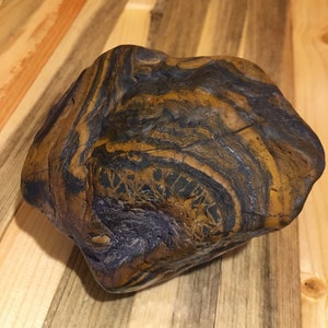 1lb 5oz Banded Iron Formation, Genesis Stone, Viewing Stone Rock Art! B-3-H