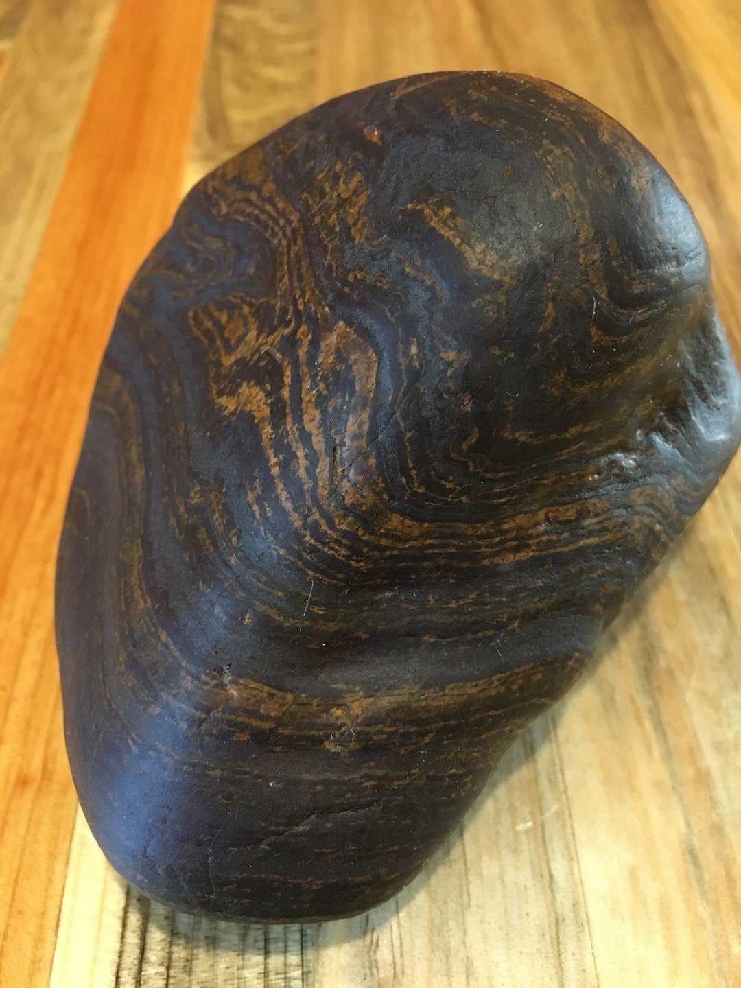 1lb 2oz Banded Iron Formation, Genesis Stone, Viewing Stone Rock Art MT ...