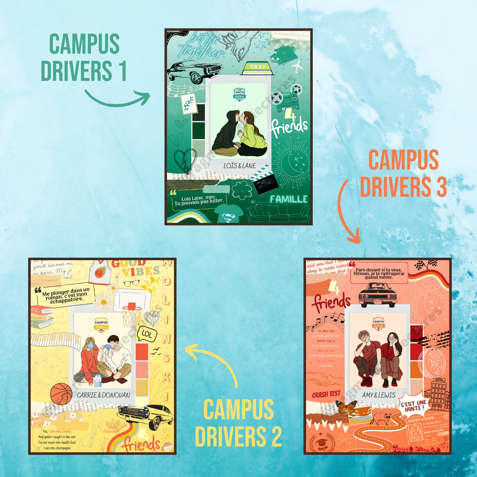 A4 Posters - Campus Drivers