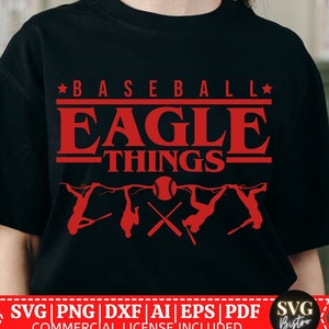 Eagles SVG | School Spirit | Baseball Design | Eagle Pride | Eagles Team Shirt | Mascot | Cricut svg Cut File | Sublimation File