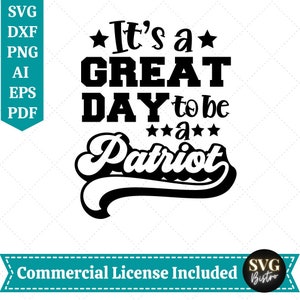 Patriots SVG | School Spirit | Patriots Retro Design | Patriot Pride | Patriot Team Shirt | Mascot | Cricut svg Cut File | Sublimation File