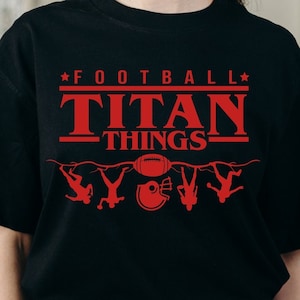 Titans SVG | Esprit d'école | Conception de ballons de football | Fierté des Titans | Maillot de l'équipe des Titans | Mascotte | Fichier de coupe Cricut svg | Fichier de sublimation