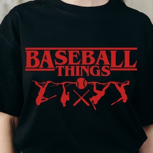 Baseball Things SVG | School Spirit | Baseball Design | Pride | Baseball Team Shirt | Mascot | Cricut svg Cut File | Sublimation File