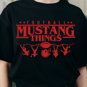 Mustang SVG | School Spirit | Football Design | Mustang Pride | Mustang Team Shirt | Mascot | Cricut svg Cut File | Sublimation File