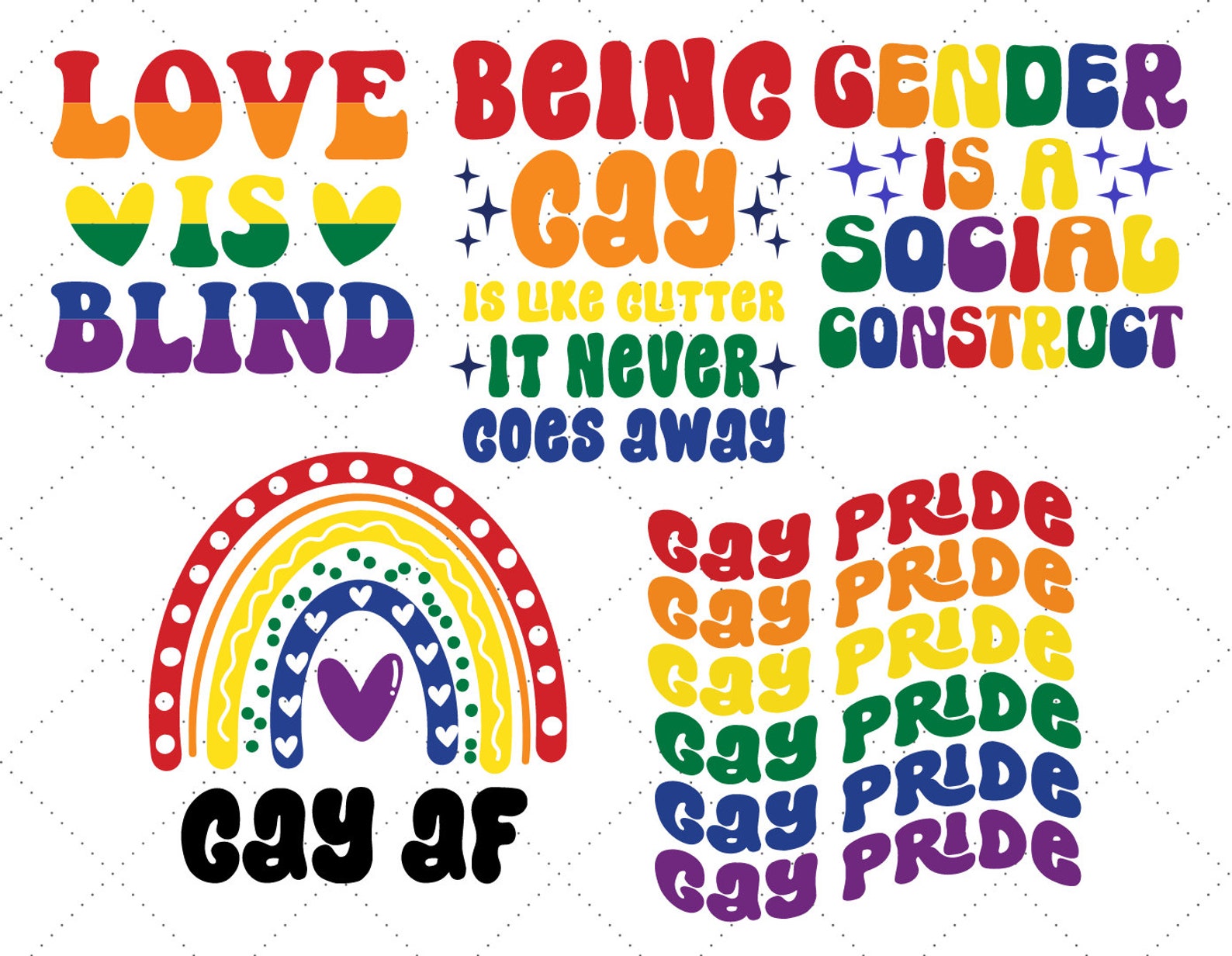 Gay Pride SVG Bundle, LGBTQIA Svg Bundle, Proud Ally Svg, Gay Pride Svg ...