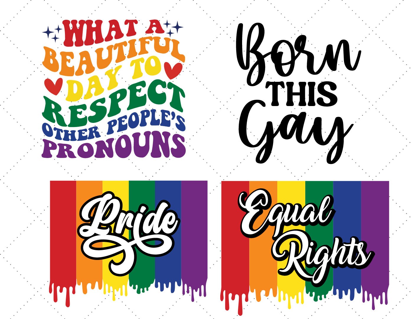 Gay Pride SVG Bundle, LGBTQIA Svg Bundle, Proud Ally Svg, Gay Pride Svg ...