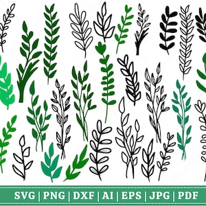 Pacchetto Svg Wildflower, Svg Flower Meadow, Svg Flower Border, Bouquet di fiori minimalista, Clipart Wildflower, Svg Flower Sketch