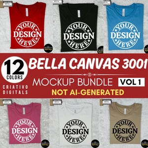 Bella Canvas 3001 モックアップ バンドル、3001 T シャツ バンドル、Bella Canvas モデル モックアップ バンドル、ライフスタイル モックアップ、トレンディなシャツ モックアップ