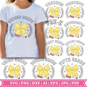 Back to School SVG Bundle, I&#39;m Ready for Kindergarten But is it Ready for Me Svg, Pre k, 1st, 2nd, 3rd Grade, Digital Download Png, Eps File