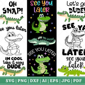Ci vediamo dopo SVG, Insegnante di fine anno SVG, Ci vediamo dopo insegnante alligatore estate, regalo per insegnante, insegnante PNG