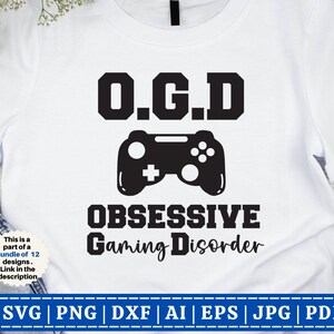 OGD ゲーマー SVG | 面白いゲーマー SVG | ゲーマー svg | ビデオゲーム svg | 男の子シャツ svg | ゲーム コントローラー SVG、プレイ ステーション | Cricut 用カット ファイル