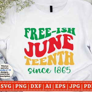 Juneteenth SVG | Black History Month SVG Bundle | Black History SVG Bundle | Black Pride svg | Retro svg | Cricut Cut File | Sublimation