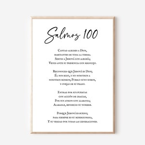 Salmos 100, Spanish Bible Verse Printable, Psalms, Verso De La Biblia, Psalm 100, Citas Cristianas, Christian Home Decor, Modern Scripture