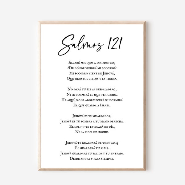 Salmos 121, Spanish Bible Verse Printable, Psalms, Verso De La Biblia, Psalm 121, Citas Cristianas, Christian Home Decor, Modern Scripture