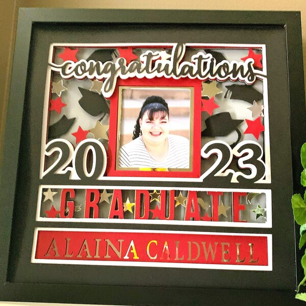 Graduation Shadow Box Etsy